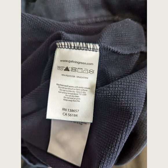 GALVIN GREEN - Navy sweater/jacket - Sz M - Picture 7 of 7